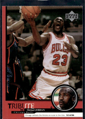 1999 Upper Deck Tribute to Michael Jordan #21 Michael Jordan