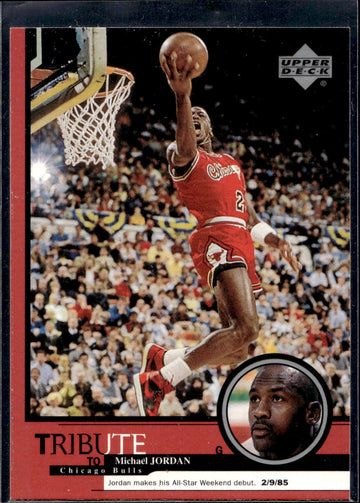 1999 Upper Deck Tribute to Michael Jordan #3 Michael Jordan