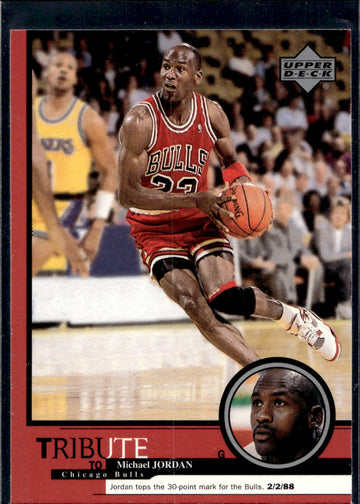 1999 Upper Deck Tribute to Michael Jordan #7 Michael Jordan