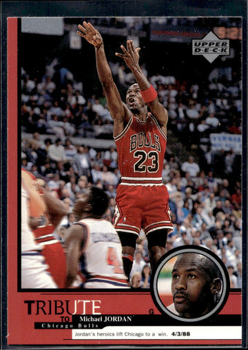 1999 Upper Deck Tribute to Michael Jordan #10 Michael Jordan