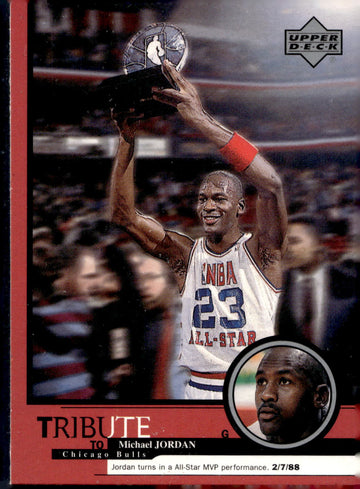 1999 Upper Deck Tribute to Michael Jordan #9 Michael Jordan