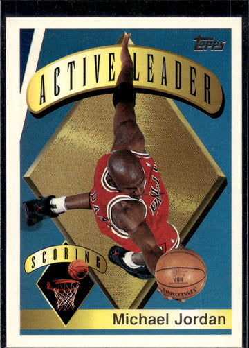 1995-96 Topps #1 Michael Jordan