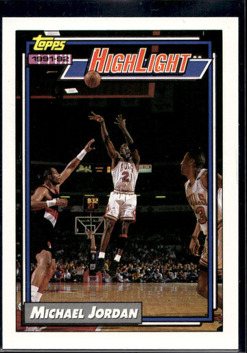1992-93 Topps #3 Michael Jordan
