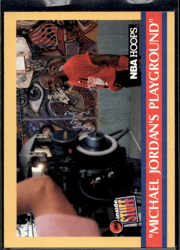1990-91 Hoops #382 "Michael Jordan's Playground"