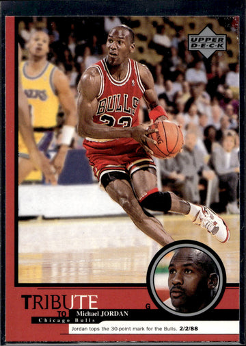 1999 Upper Deck Tribute to Michael Jordan #7 Michael Jordan