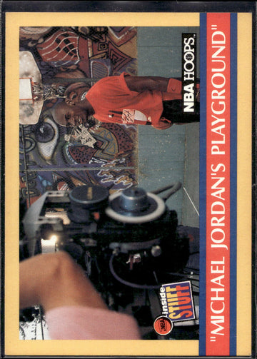 1990-91 Hoops #382 "Michael Jordan's Playground"