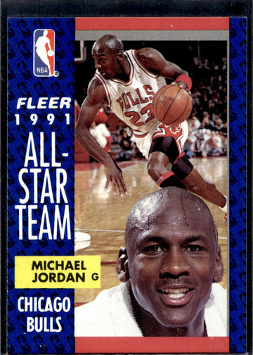 1991-92 Fleer #211 Michael Jordan