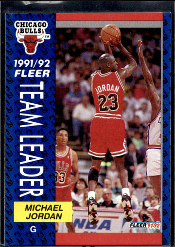 1991-92 Fleer #375 Michael Jordan