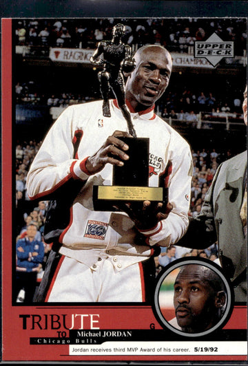 1999 Upper Deck Tribute to Michael Jordan #11 Michael Jordan