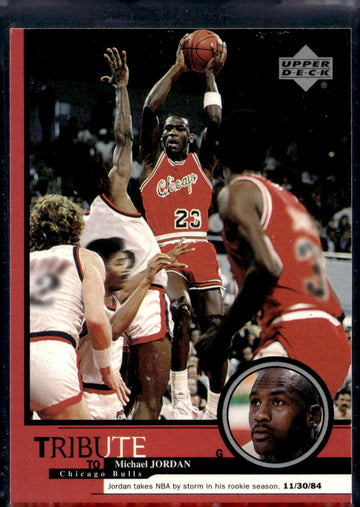 1999 Upper Deck Tribute to Michael Jordan #1 Michael Jordan