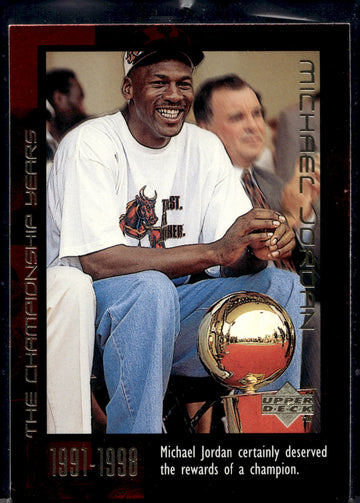 1999 Upper Deck Michael Jordan Career Collection #28 Michael Jordan