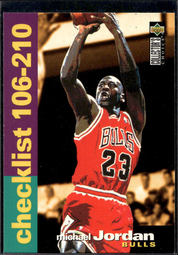 1995-96 Collector's Choice #210 Michael Jordan