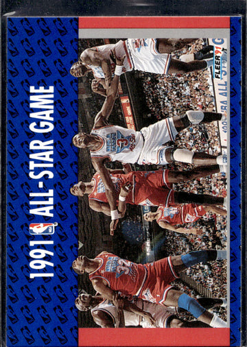 1991-92 Fleer #237 1991 All-Star Game