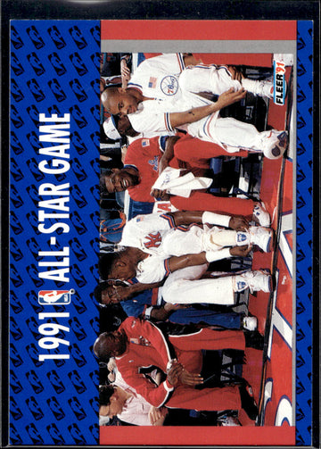 1991-92 Fleer #233 1991 All-Star Game