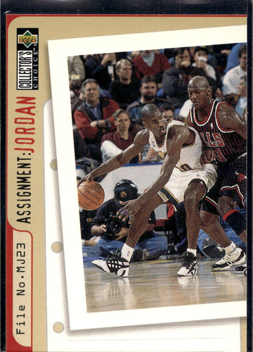 1996-97 Collector's Choice #366 Gary Payton Michael Jordan