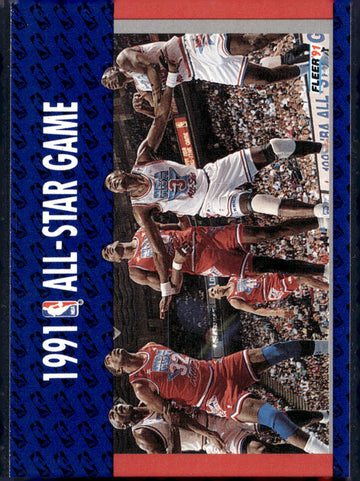 1991-92 Fleer #237 1991 All-Star Game