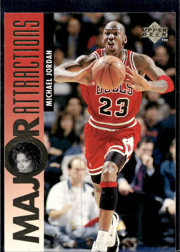 1995-96 Upper Deck #341 Michael Jordan / Queen Latifah