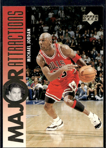 1995-96 Upper Deck #337 Michael Jordan / David Hanson