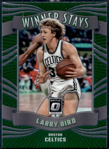 2023-24 Donruss Optic #3 Larry Bird Winner Stays