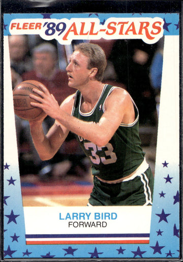 1989-90 Fleer #10 Larry Bird Stickers