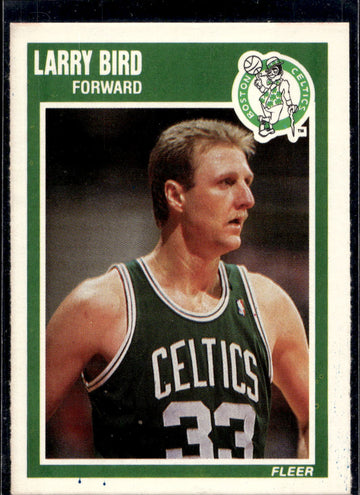 1989-90 Fleer #8 Larry Bird