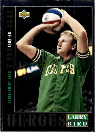 1992-93 Upper Deck #24 Larry Bird Basketball Heroes: Larry Bird