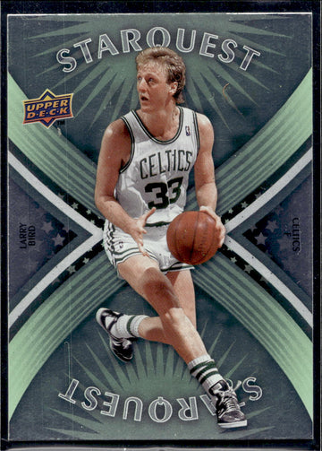 2008-09 Upper Deck First Edition #SQ-3 Larry Bird StarQuest Green