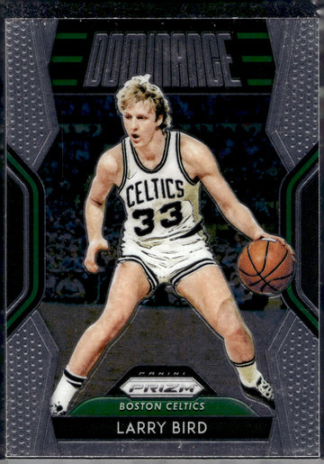 2018-19 Panini Prizm #16 Larry Bird Dominance