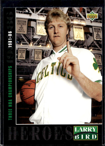 1992-93 Upper Deck #22 Larry Bird Basketball Heroes: Larry Bird