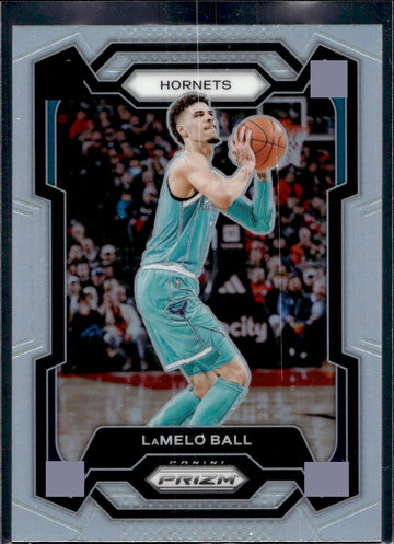 2023-24 Panini Prizm #41 LaMelo Ball Prizms Silver