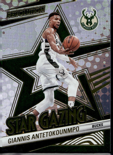 2024-25 Panini Revolution #12 Giannis Antetokounmpo Star Gazing