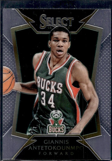 2014-15 Panini Select #75 Giannis Antetokounmpo
