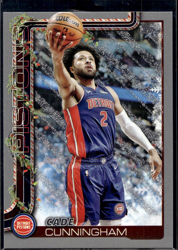 2025-26 Topps Holiday #H32 Cade Cunningham