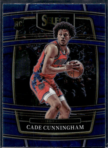 2021-22 Panini Select #11 Cade Cunningham Blue (Retail Base)