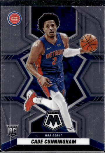 2021-22 Panini Mosaic #261 Cade Cunningham