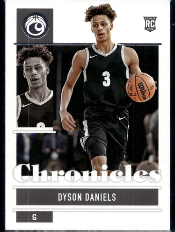 2022 Panini Chronicles Draft Picks #7 Dyson Daniels RC