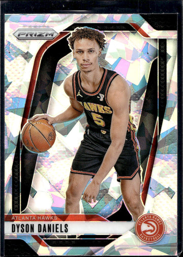 2024-25 Panini Prizm #122 Dyson Daniels Prizms Ice