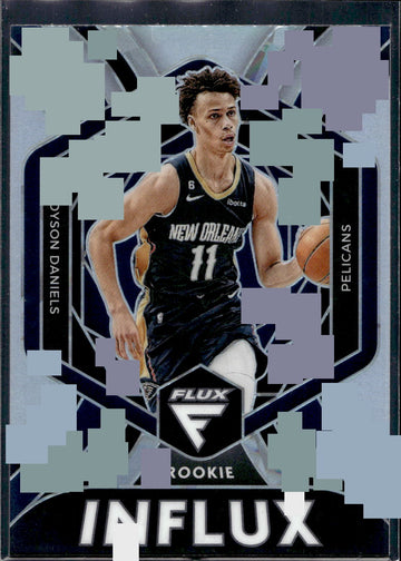 2022-23 Panini Flux #9 Dyson Daniels Rookie Influx