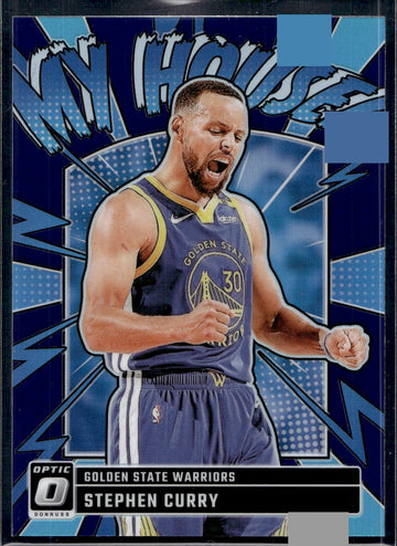 2024-25 Donruss Optic #17 Stephen Curry My House Purple