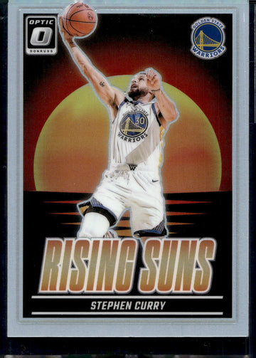 2024-25 Donruss Optic #18 Stephen Curry Rising Suns