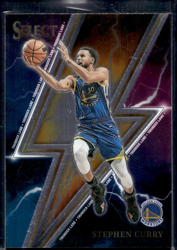 2023-24 Panini Select #10 Stephen Curry Thunder Lane