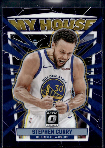 2023-24 Donruss Optic #17 Stephen Curry My House Purple