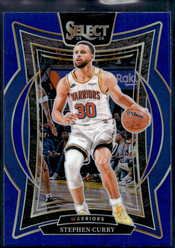 2024-25 Panini Select #7 Stephen Curry Blue (Retail)