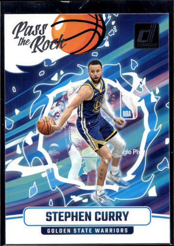 2024-25 Donruss #5 Stephen Curry Pass the Rock