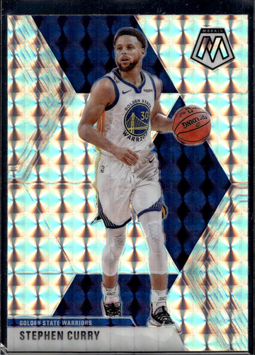 2019-20 Panini Mosaic #70 Stephen Curry Prizm