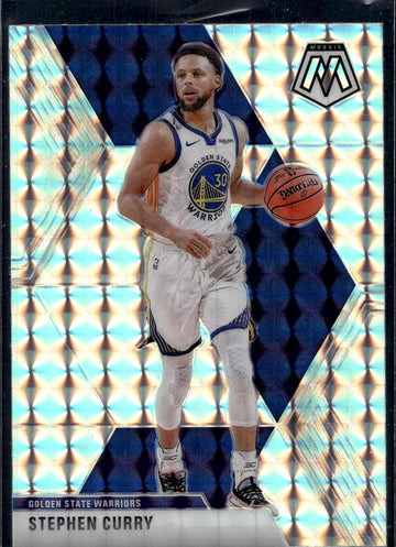 2019-20 Panini Mosaic #70 Stephen Curry Prizm