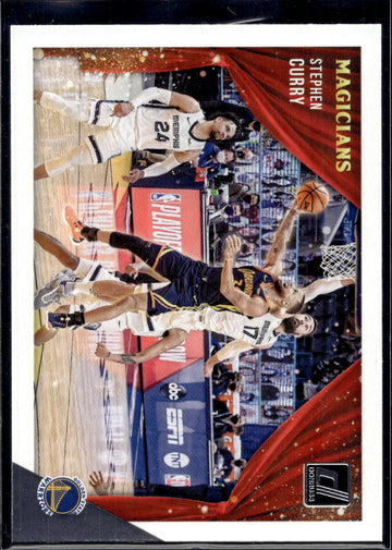 2021-22 Donruss #9 Stephen Curry Magicians