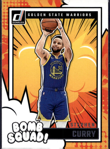2024-25 Donruss #1 Stephen Curry Bomb Squad