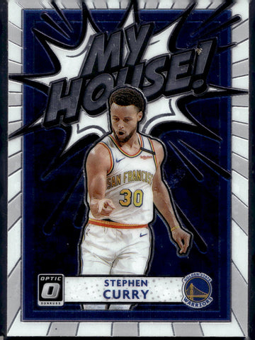 2020-21 Donruss Optic #5 Stephen Curry My House