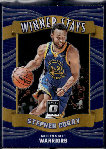 2023-24 Donruss Optic #16 Stephen Curry Winner Stays